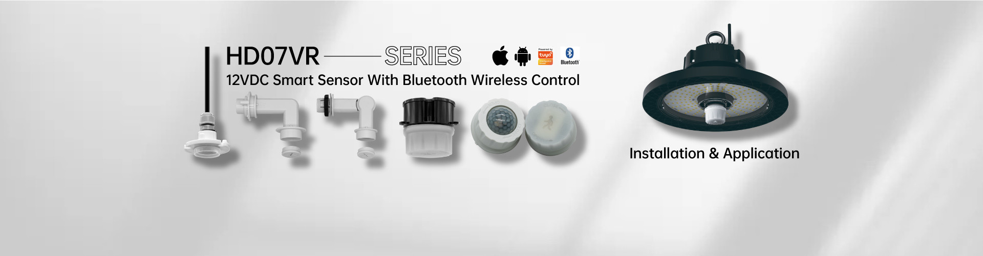 Automatic HD08S Motion Sensor ON OFF Switch Super Compact Design