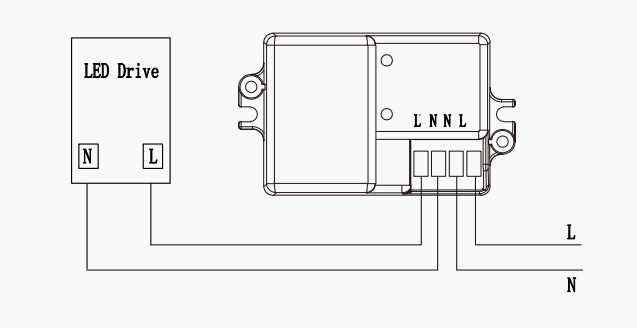 Ceiling Mounted On Off Switch Sensor 220-240VAC Operating Voltage 30