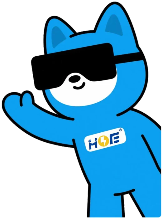 HSE mascot waving