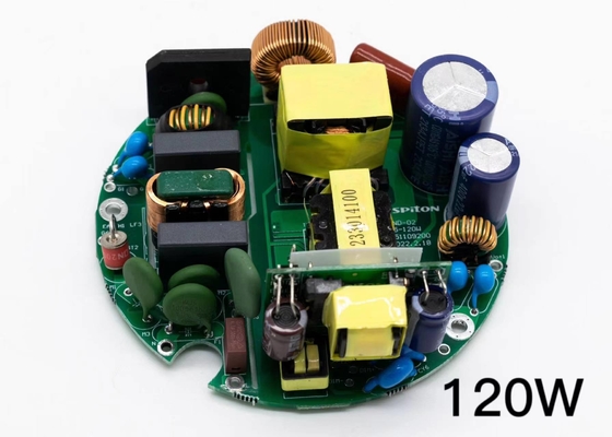 Bare Board 120w Round Non Isolated Power Highbay UFO Driver With Constant Current
